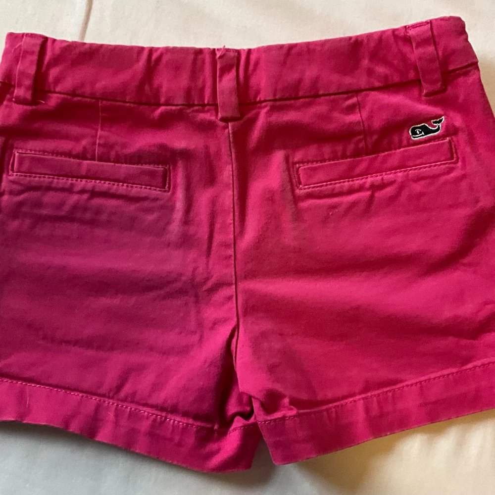 Vineyard Vines Girls Pink Shorts